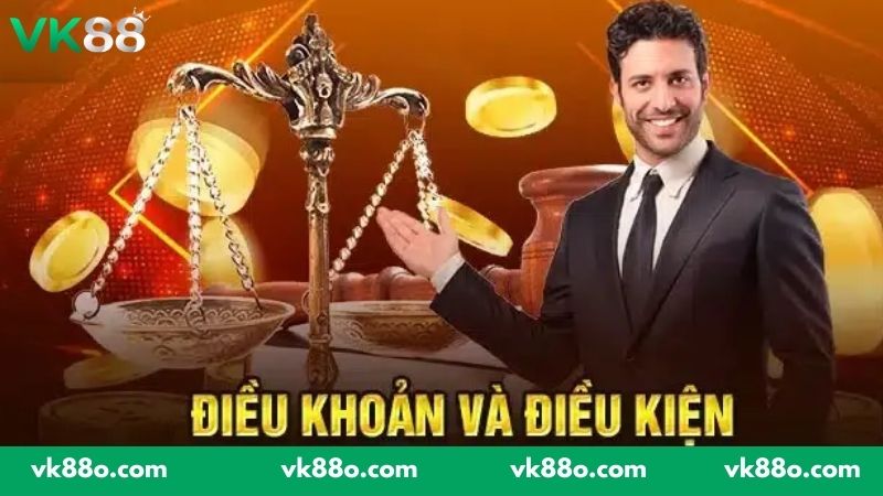 Điều khoản khi giao dịch nạp rút tại VK88