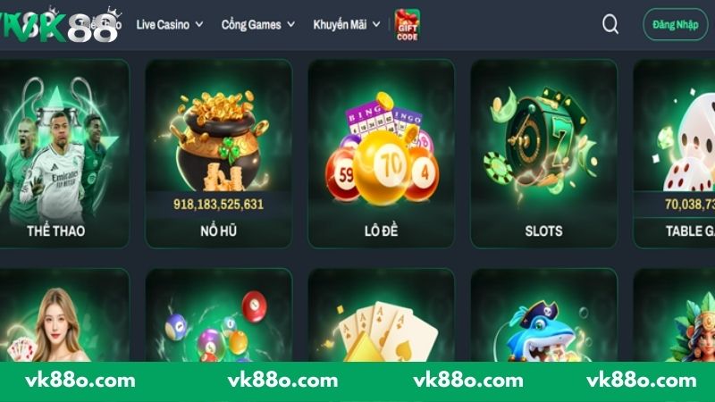 Định hướng tương lai của nhà cái VK88