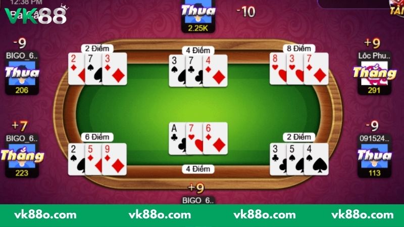 Top những game bài được yêu thích nhất tại VK88
